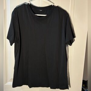 Lululemon Women’s All Yours Cotton TShirt / Black / Size 8